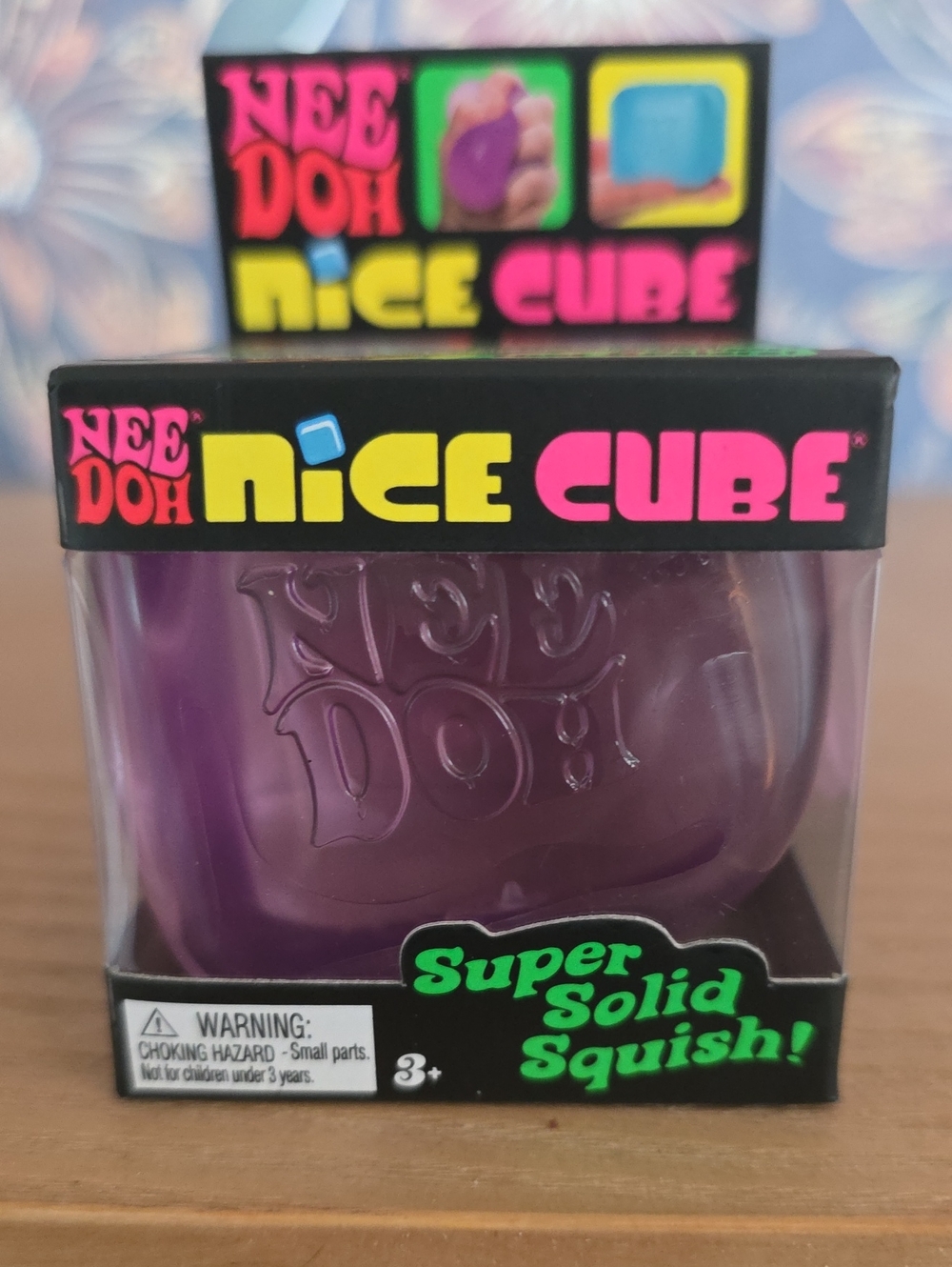 Nice Cube Super Solid Squish Toy - Purple